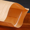 Oem Kraft Paper Food Kantong Kertas yang Dapat Ditutup Kembali Dengan Jendela